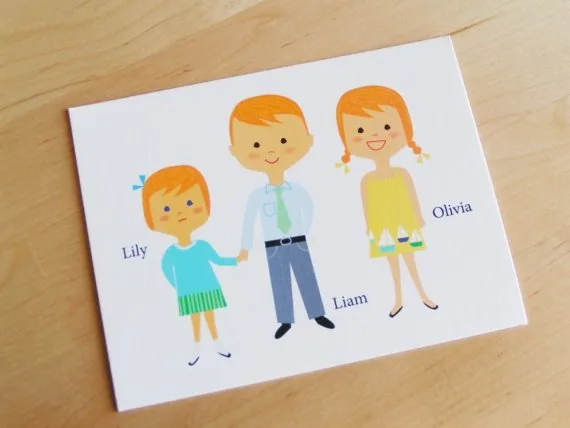 Cool thank you cards from kids (that they'll actually want to write)