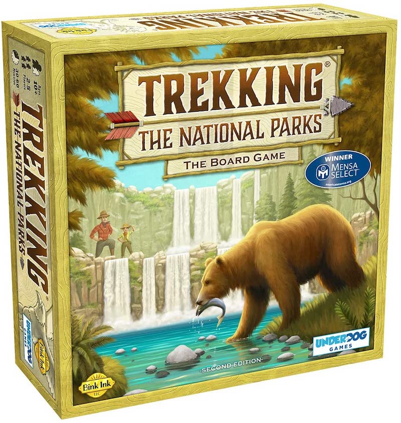 Educational board games the family will love: Trekking the National Parks is a wonderful way to learn about US geography