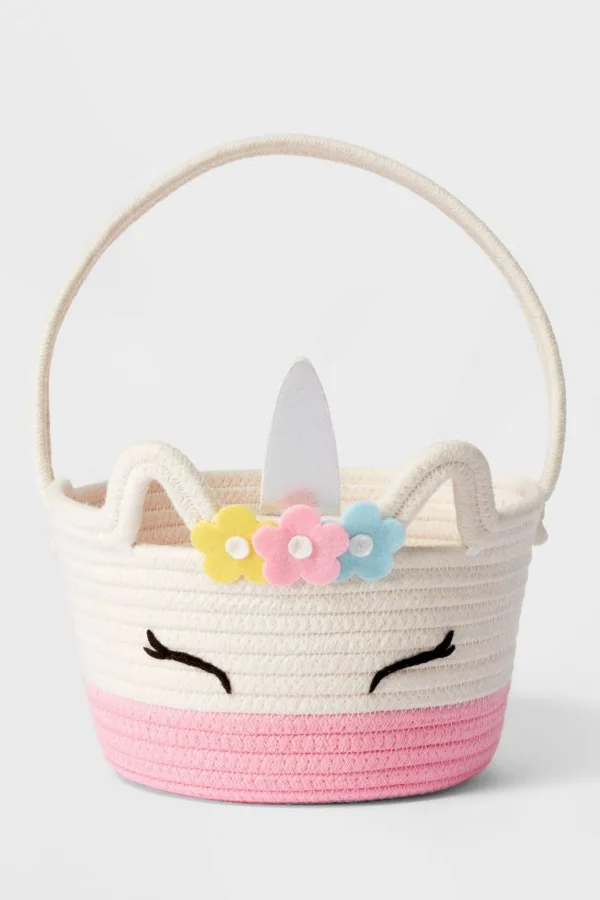 Unicorn Easter basket for teens and tweens