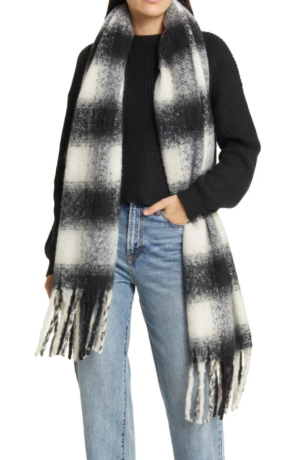 An affordable Acne Studios scarf alternative by Treasure & Bond at Nordstrom
