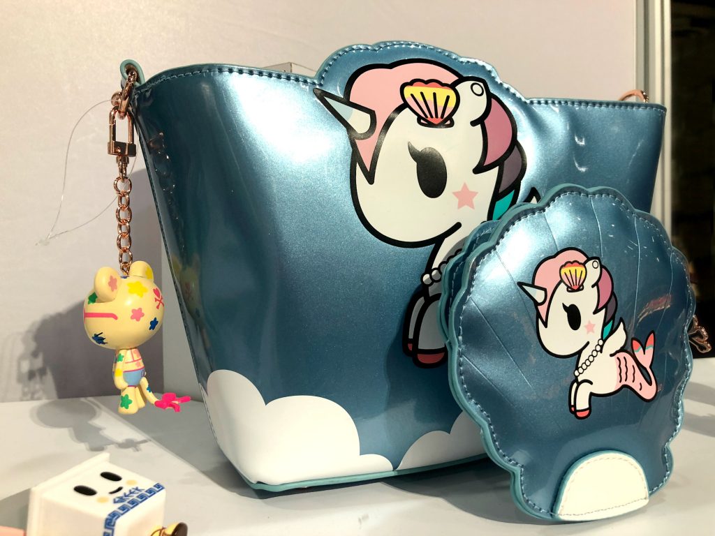 New Tokidoki Mermicorno handbag and accessories seen at Toy Fair 2018 | Cool Mom Picks