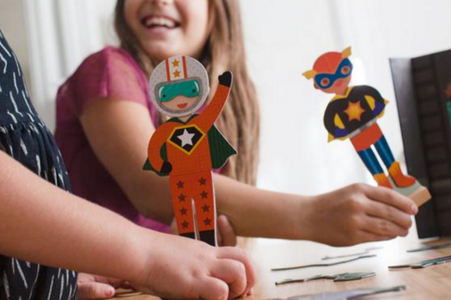 Because everyday is a good day for superheroes. And clothes.