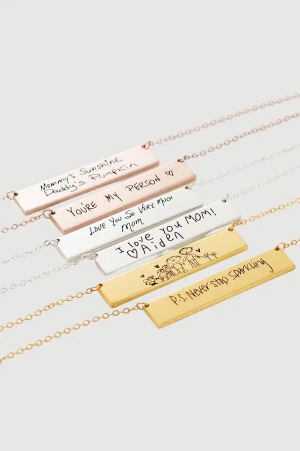 Capture your family in a puzzle with this wooden personalized puzzle from Shelly Klein