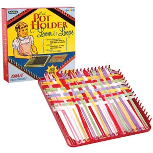 The long lost potholder loom of my misspent youth!