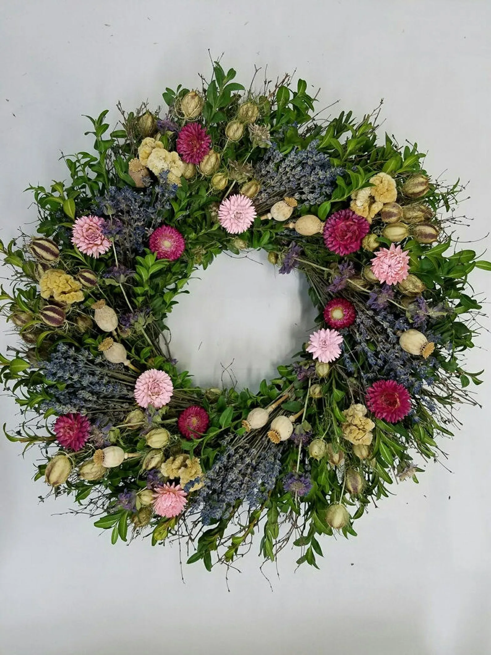 Flower alternatives for Mother's Day: succulents in a reclaimed wooden crate is rustic and beautiful with any decor