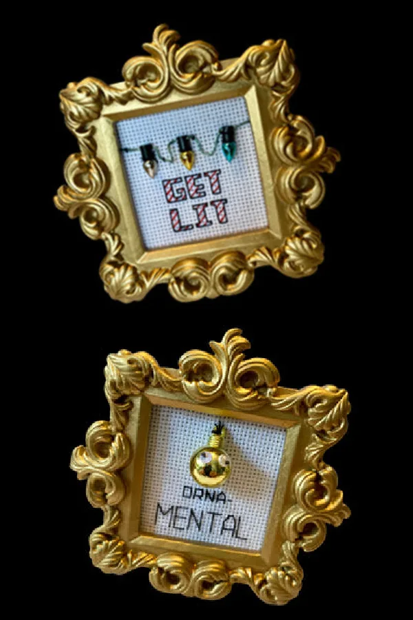 Subversive Cross Stitch: Holiday Mini Kits