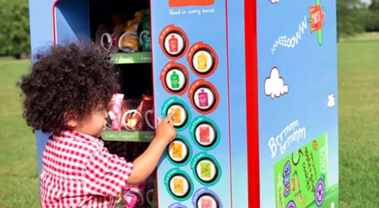 Vending machines that are healthy for kids? Please, sir, I want some more.