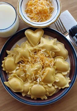 What's better than ravioli? Kid ravioli.
