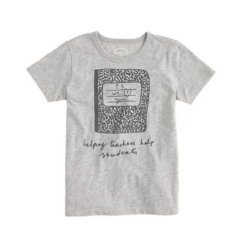 Kids t-shirts for charity: J Crew for Donors Choose