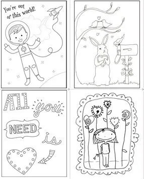 Valentines for kids with very big hearts