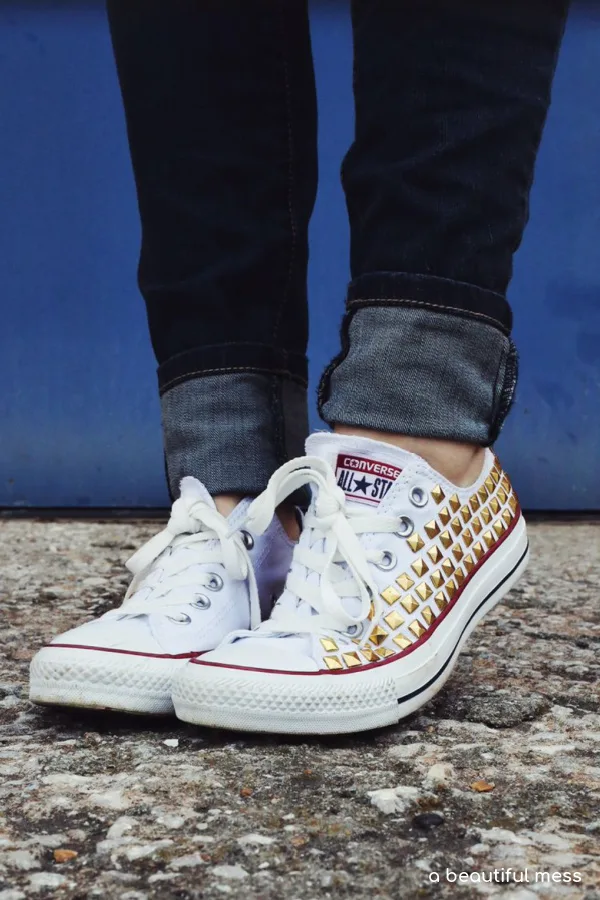 DIY sneaker makeovers: Make your own Minecraft sneakers!