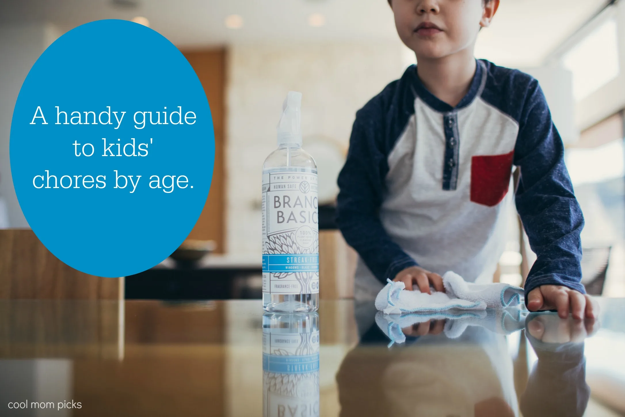 A helpful guide to chores for kids by age