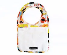 A baby bib cute enough to wear out of the high chair