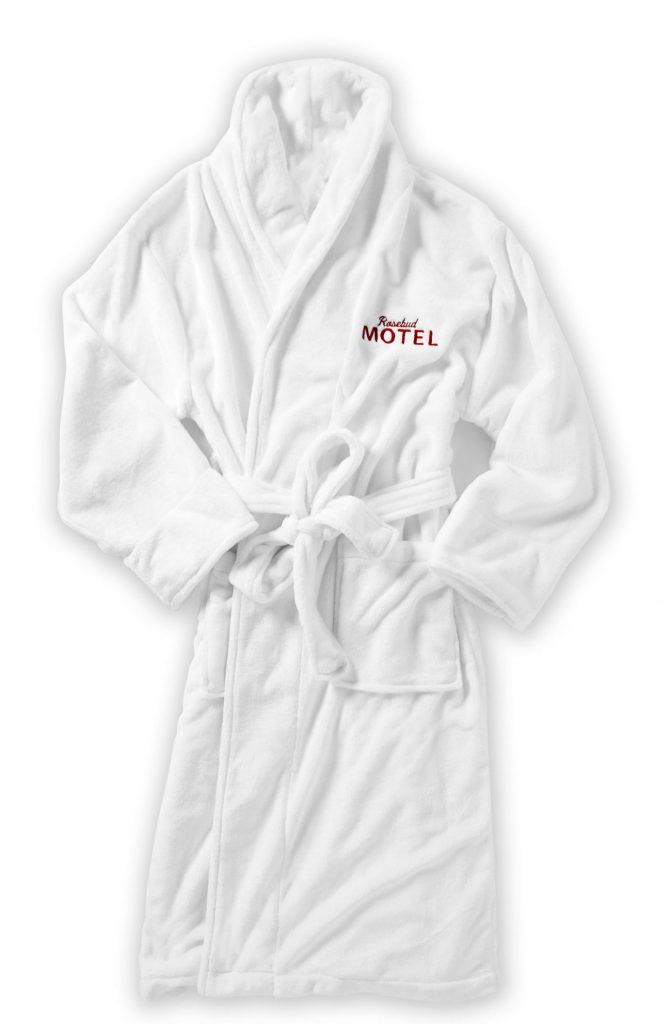 Schitt's Creek gift: An official Rosebud Motel terry robe