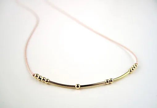 Personalized Jewelry for Moms: Morse code necklace