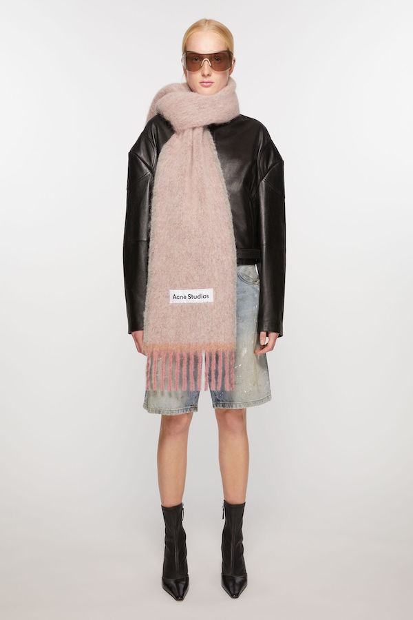 Acne Studios Solid Scarf : A little less expensive than the popular rainbow check