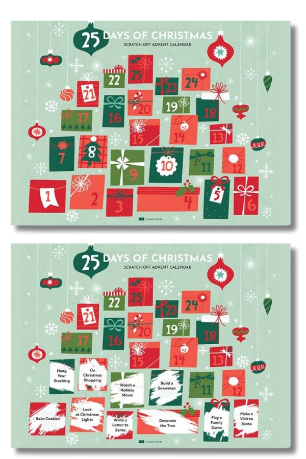 Create your own custom Advent calendar from Pinhole Press.