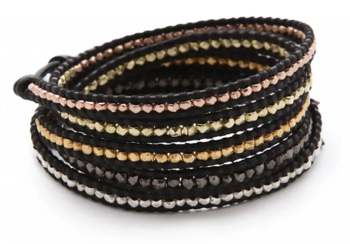 Chan Luu leather wrap bracelet