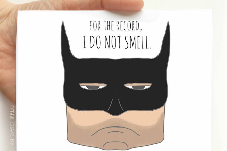 Batman Smells card: The funniest holiday cards of the year