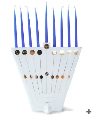 The coolest modern menorahs