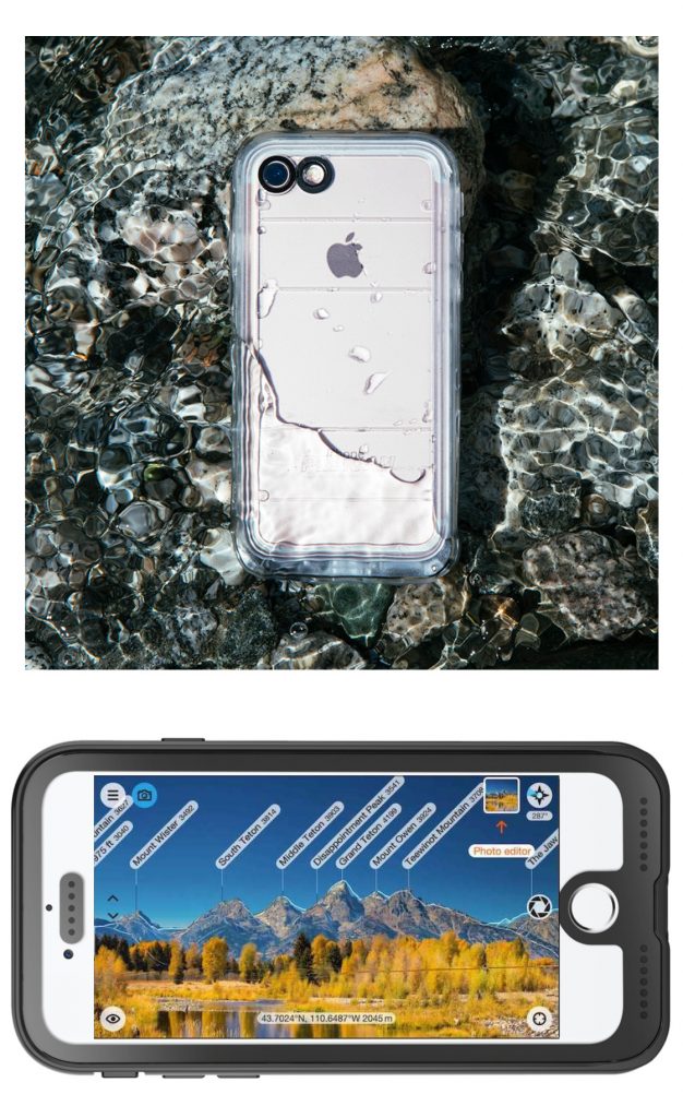Father's Day gifts for a dad who loves the outdoors: A new waterproof Pelican Marine case for iPhone or Android + the Peak Finder app