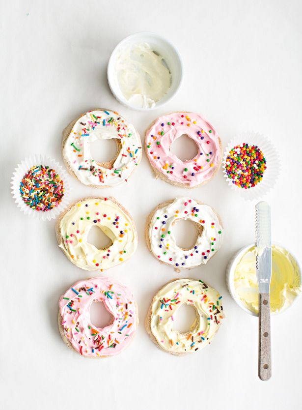 April Fool's Day food pranks for kids | Hello Wonderful English Muffin Donuts