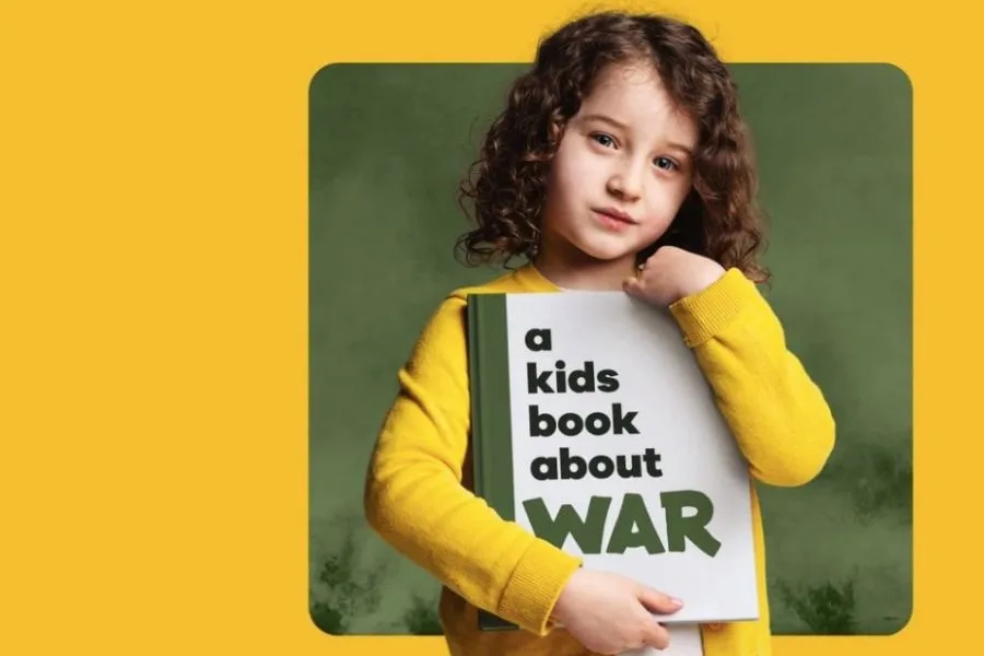 How to download the free ebook, A Kids Book About War