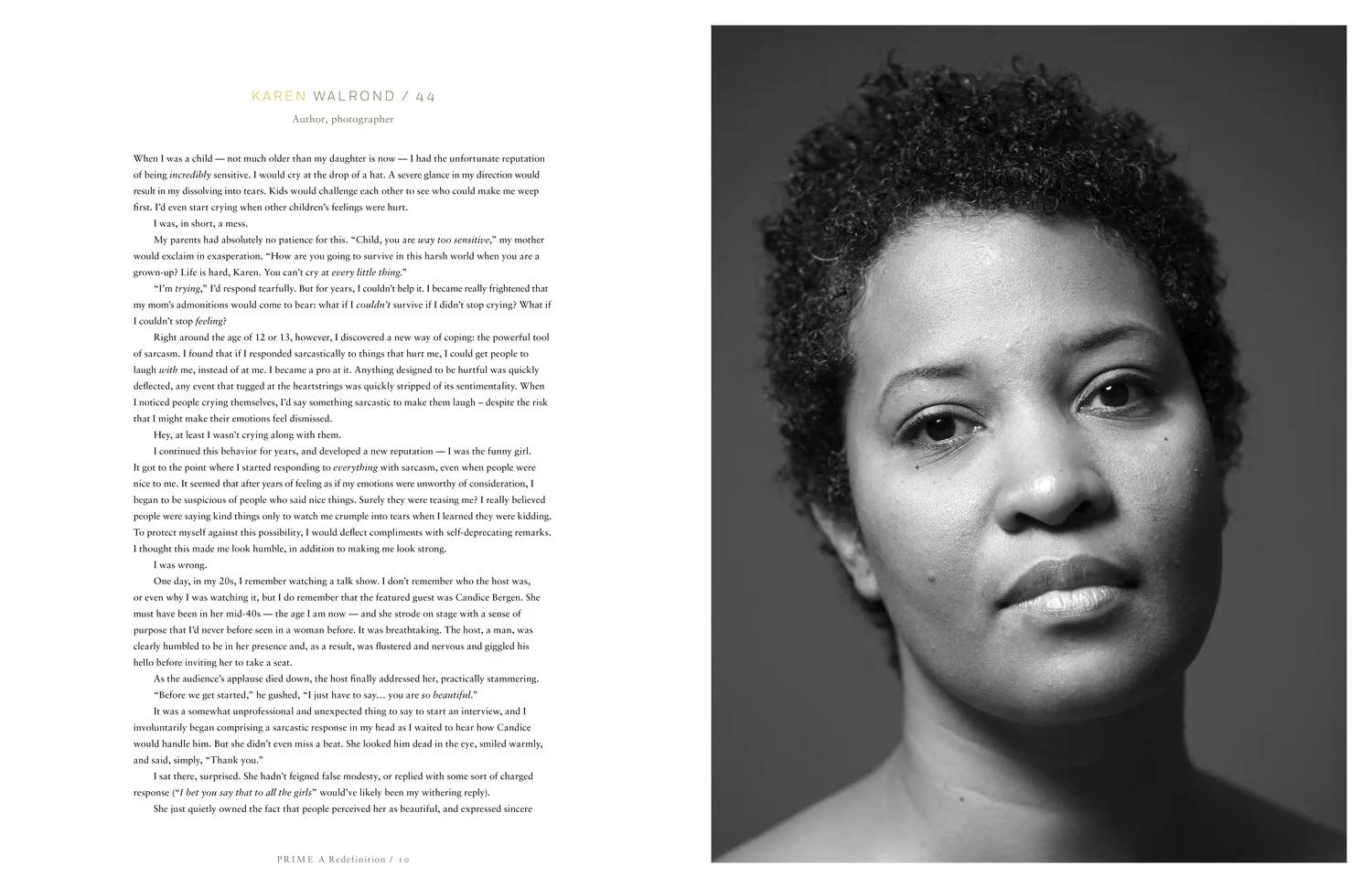 Karen Walrond: One of the unretouched, powerful, inspiring women photographed for Peter Freed's Prime