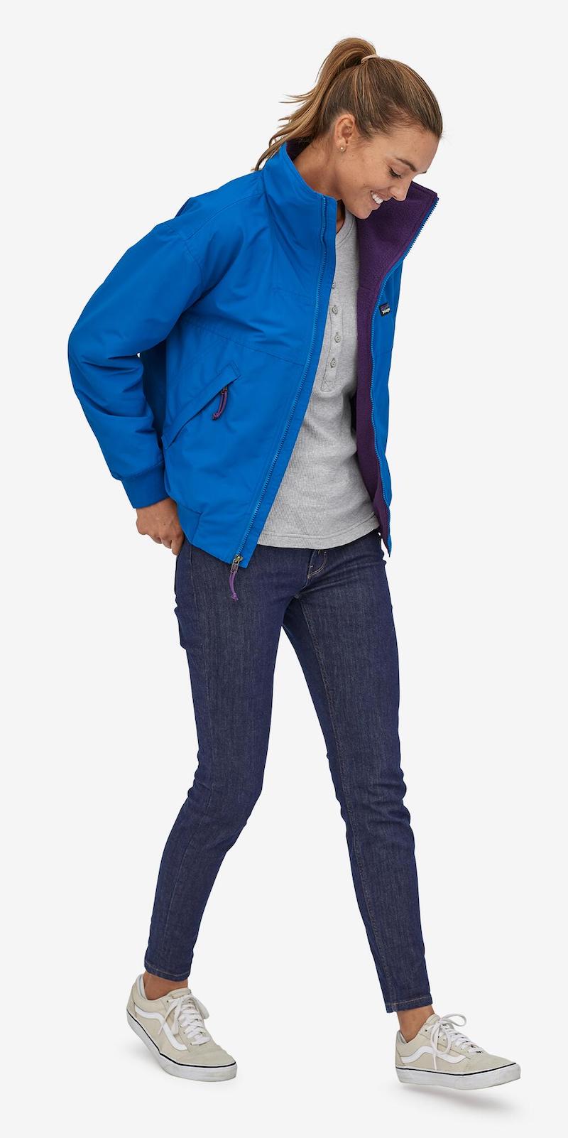 Patagonia coats for the whole family: An oversized bomber style for teen girls.