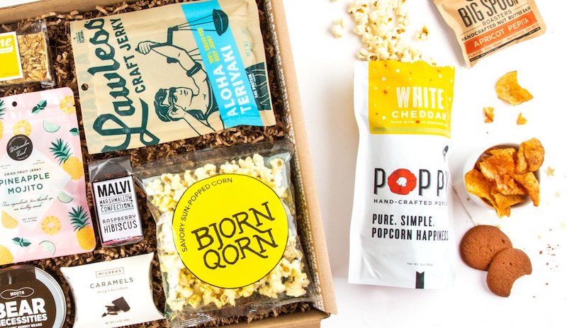 Subscription gifts for moms: Gourmet snacks each month from Mouth