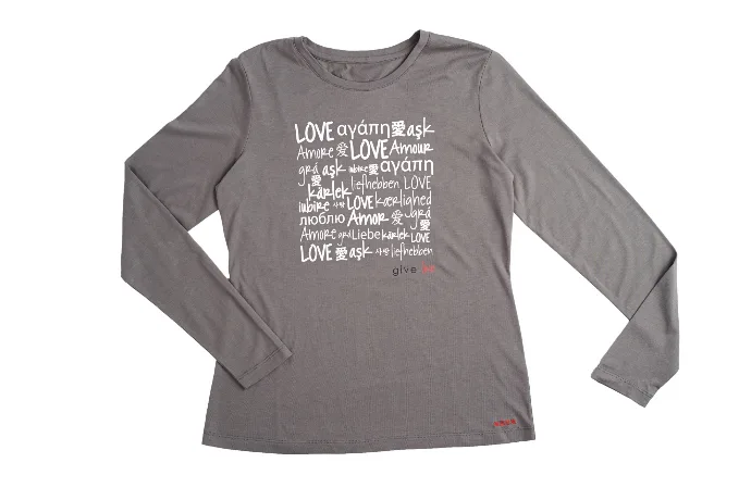 So many ways to say love with this awesome t-shirt from QVC and Nest.