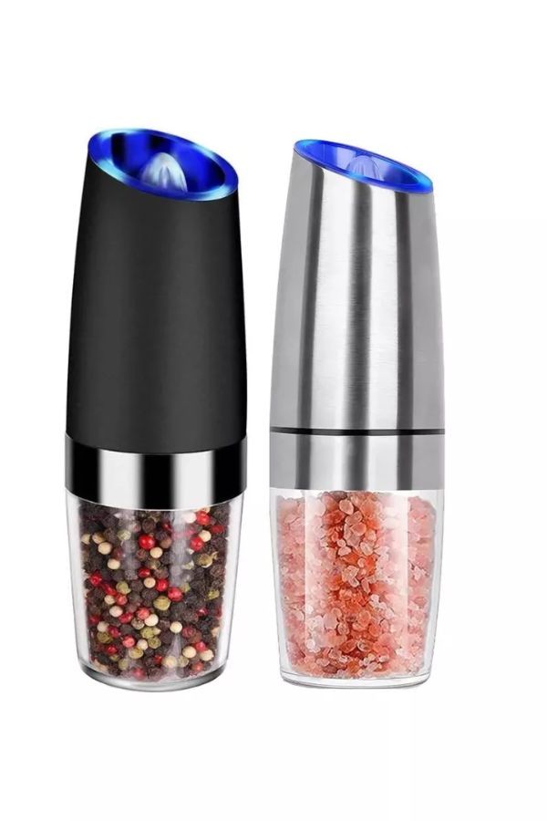 MOVSSOU Electric Salt and Pepper Grinder Set