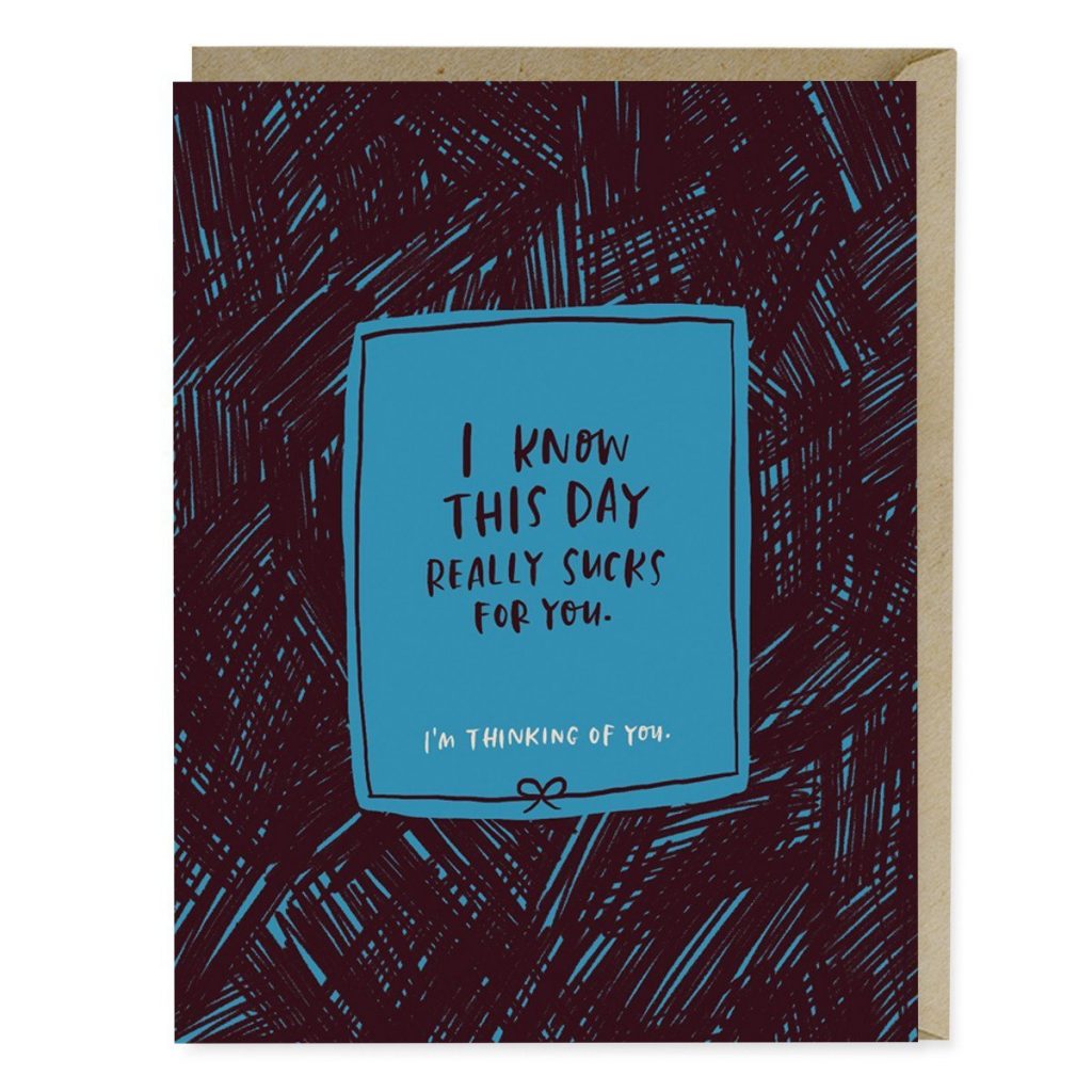 The perfect Mother's Day card for people who struggle with Mother's Day