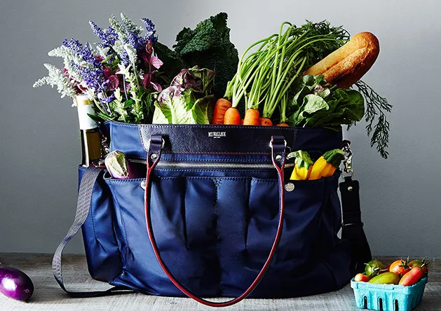MZ Wallace Market Tote supports Alice Waters' Edible Schoolyard