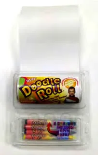 The Doodle Roll unrolls before your kids unravel