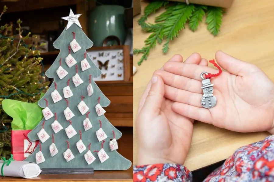 Start a new holiday tradition with Lisa Leonard's ornament Christmas tree advent calendar