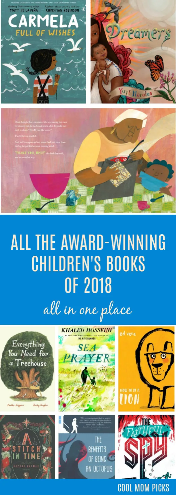 All the award-winning children's books of 2018 all in one place: From picture books to YA novels
