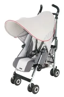 A stroller sunshade that makes sense