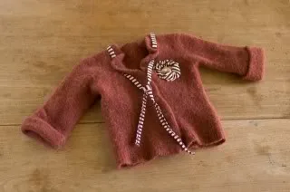 Sweaters like Grandma would make. Because a grandma did.