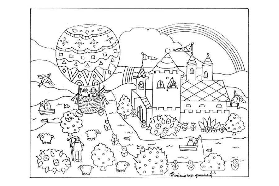We're loving these free printable spring coloring pages from What Do We Do All Day blog.