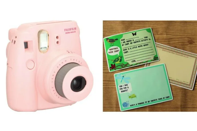 Fujifilm Instax and My Printly postcards will help our kids at sleepaway camp feel less homesick this summer.