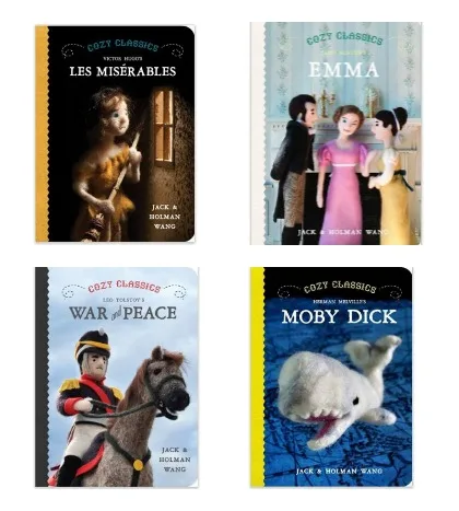 Cozy Classics reinvent board books. And classics. And totally dark baby gifts.