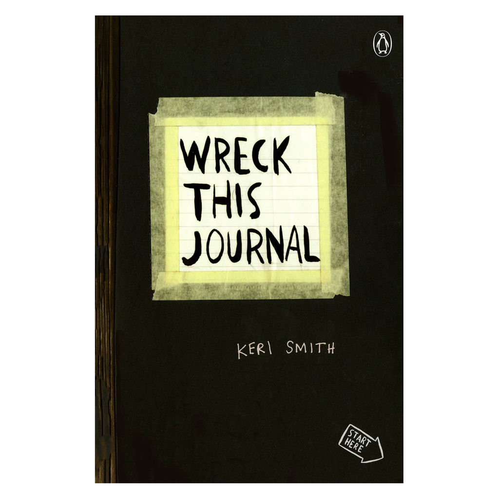 Wreck This Journal is a brilliant way to let kids get messy, be imperfect, and color way outside the l ines