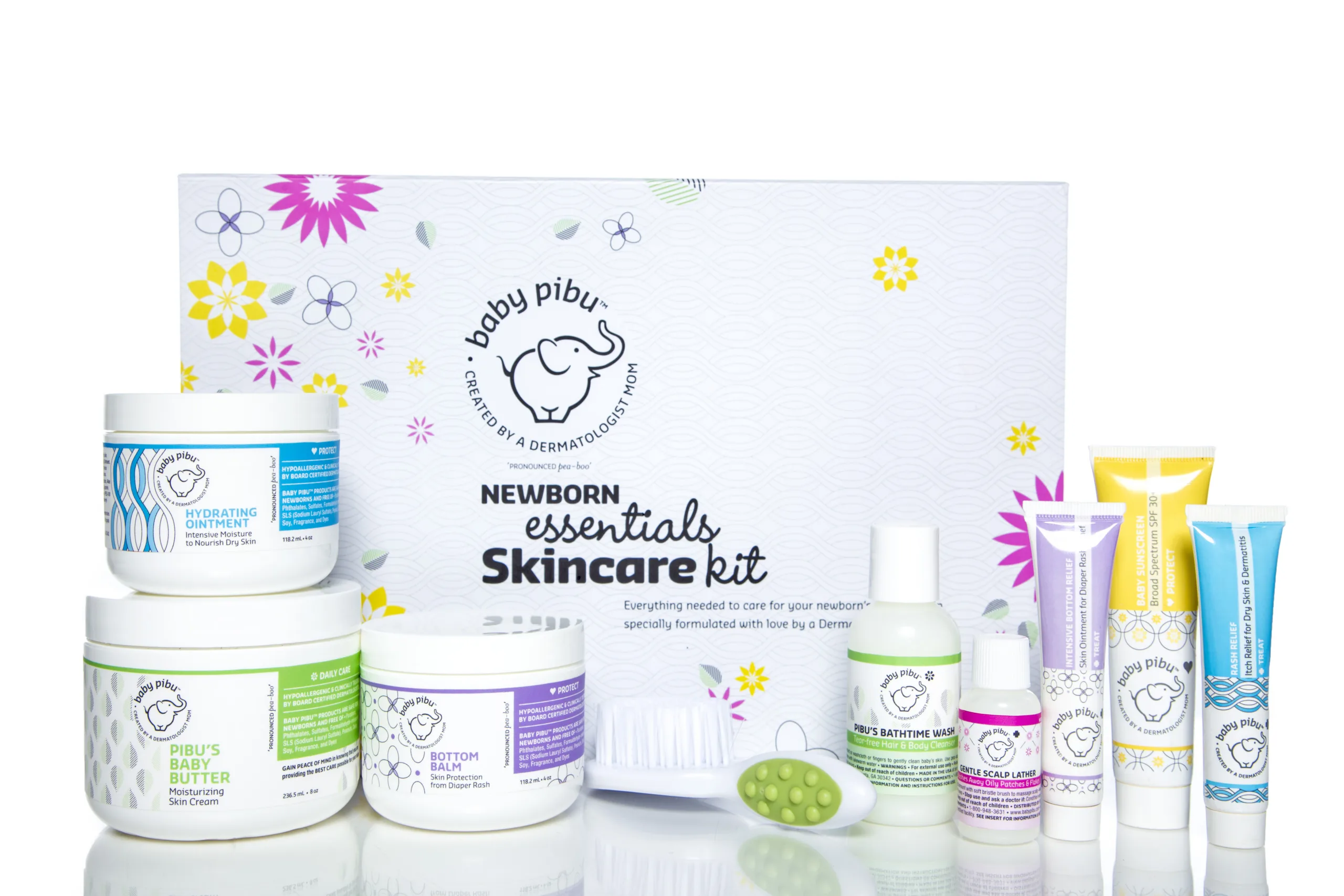 Baby Pibu skin care for babies leaves out all the harsh chemicals and irritants
