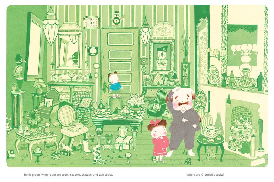 The Lost Picnic by BB Cronin: one of 6 favorite, artful seek-and-find books for kids