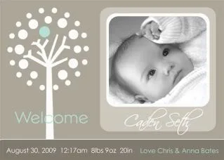 Announcing the easier birth announcement
