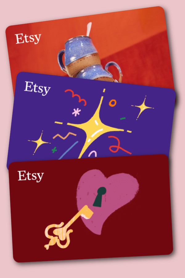 Etsy gift cards make amazing last-minute gifts