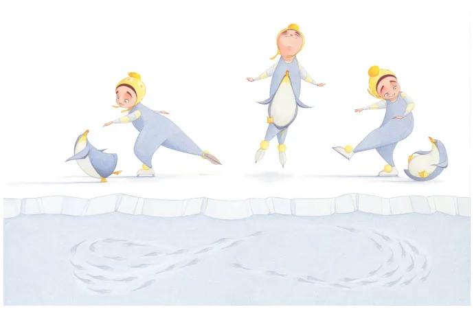Flora and the Penguin : Fun picture books for kids