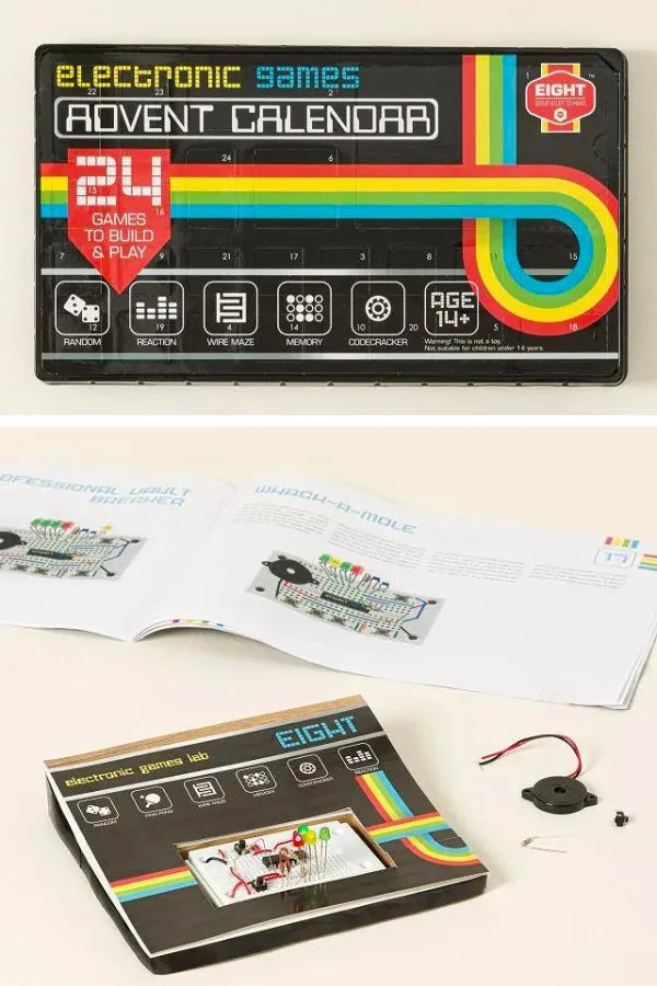 This Electronic Games Advent Calendar from Uncommon Goods is one of the best Advent Calendars of 2023.