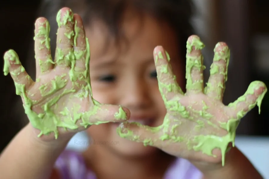 Natural, safe slime recipes without borax